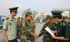 Cùng nhau xây dựng đồn - trạm hữu nghị, biên giới bình yên